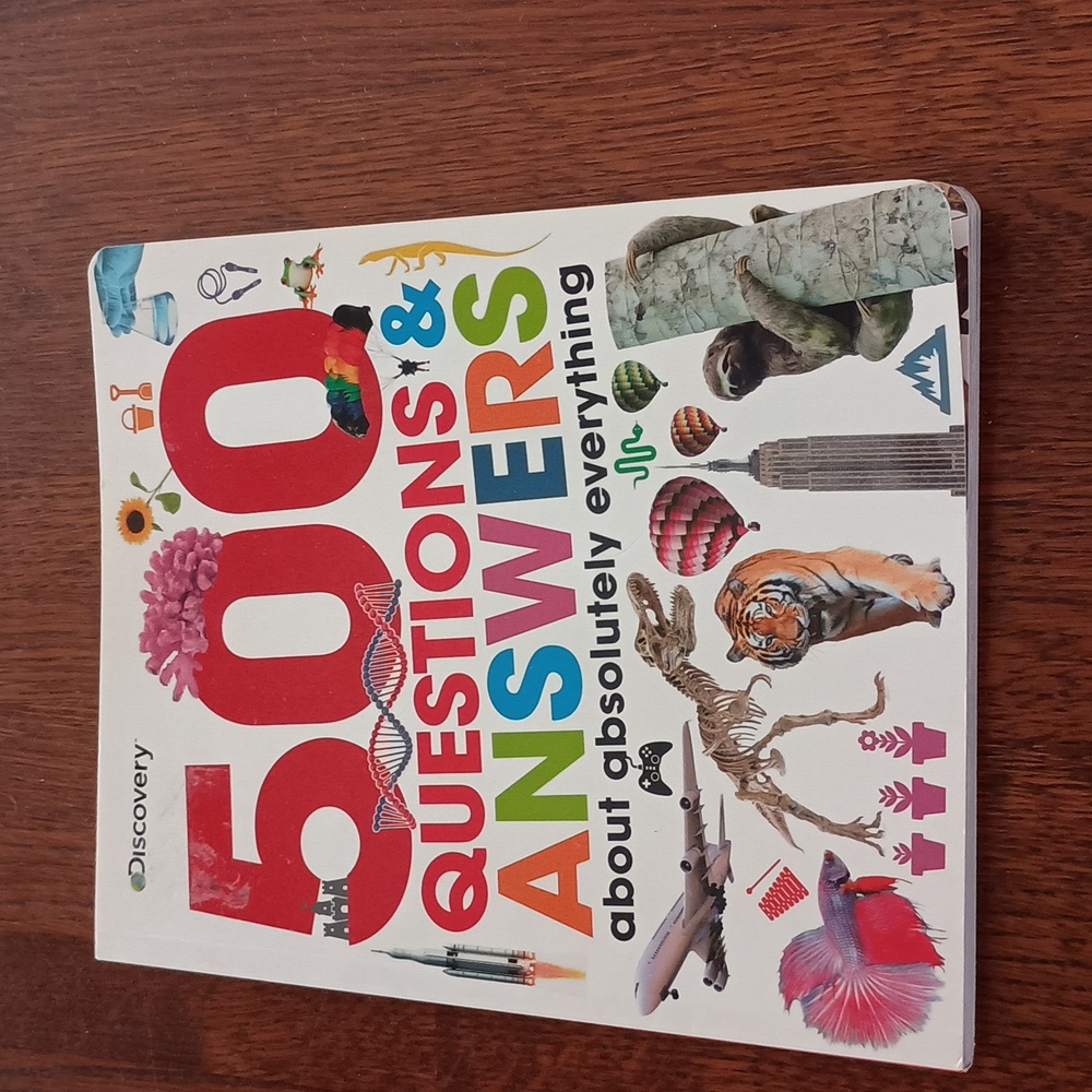 Discovery 500 Questions & Answers About Absolutely Everything b255